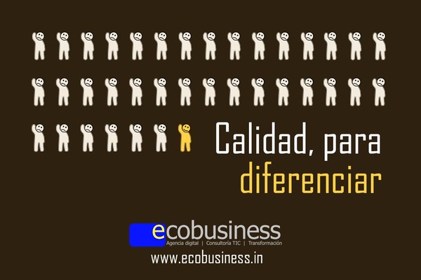 calidad para diferenciar